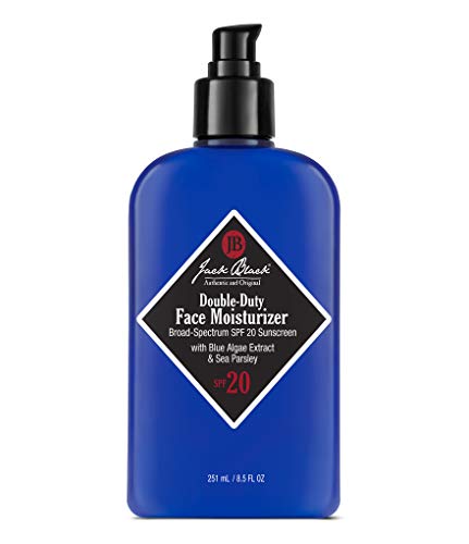 Jack Black Double Duty Face Moisturizer with SPF 20, Facial Moisturizer Face Cream for Men, Mens Facial Lotion with SPF, Gifts for Men