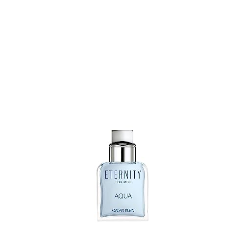 Calvin Klein Eternity Aqua Eau De Toilette  Woody Men's Cologne  With Notes of Cucumber, Sage, & Sandalwood  Long Lasting Fragrance