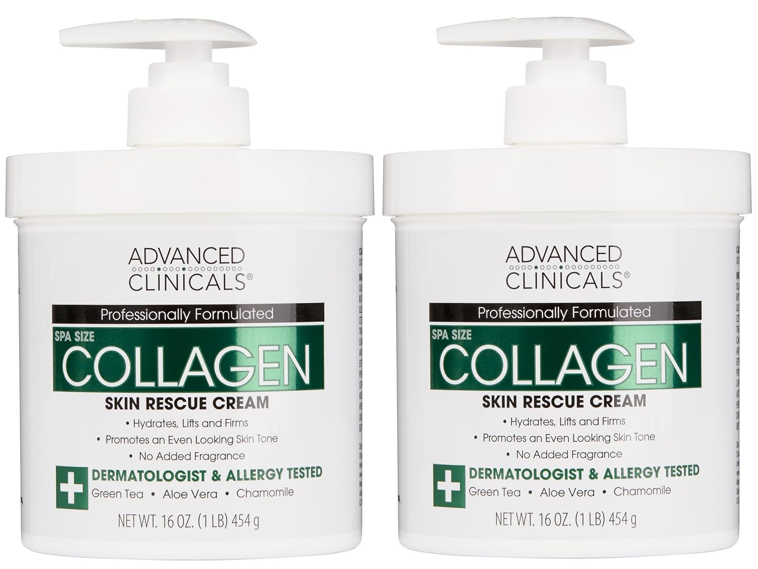 Advanced Clinicals Collagen Cream
