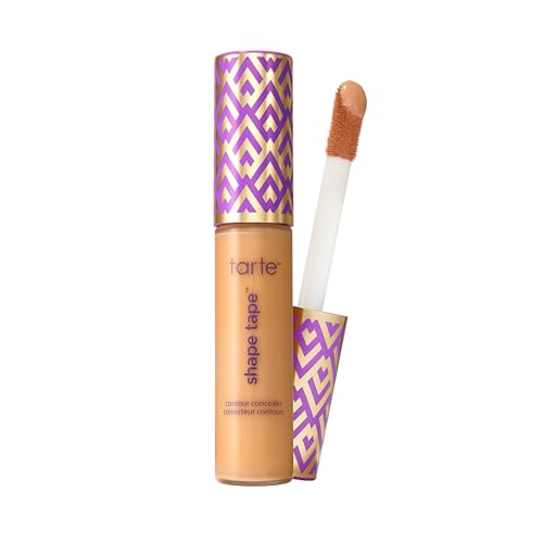 tarte shape tape concealer  Full-Coverage, Matte Finish for Under Eye, Dark Circles, Fine Lines, Redness & Discoloration, Longwear, Dermatologist-Tested, Vegan, Cruelty-Free