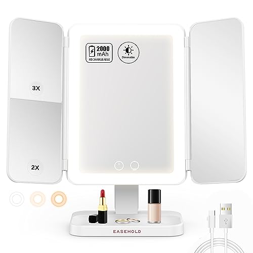 EASEHOLD Lighted Makeup Mirror