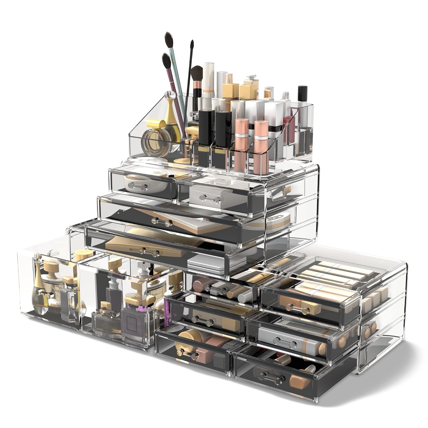 Readaeer 12-Drawer Clear Organizer
