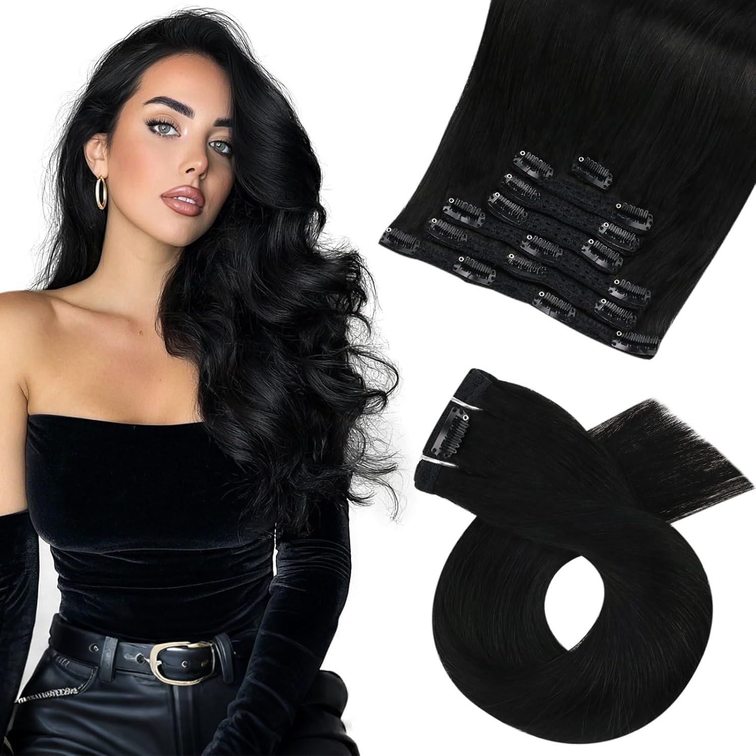 Moresoo Jet Black 18"