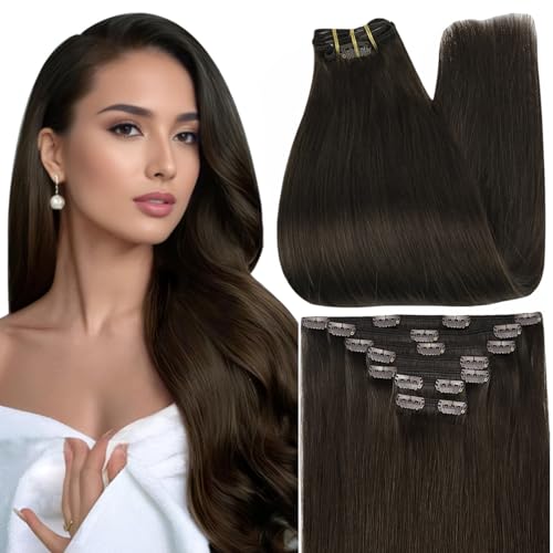 Full Shine 12" Short Dark Brown