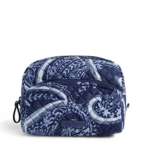 Vera Bradley Women's Cotton Medium Cosmetic Organizer Makeup Bag