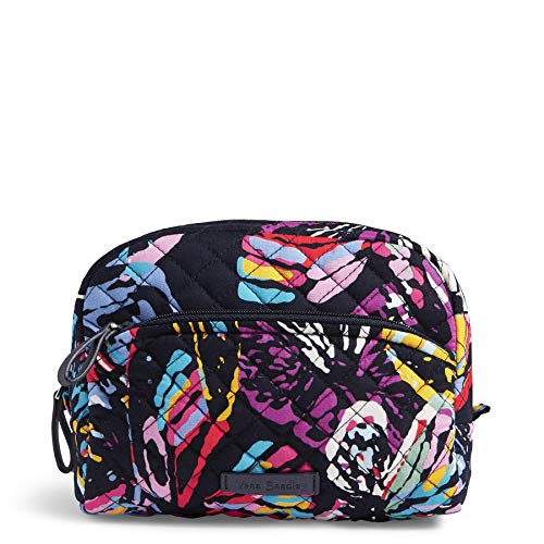 Vera Bradley Women's Cotton Medium Cosmetic Organizer Makeup Bag