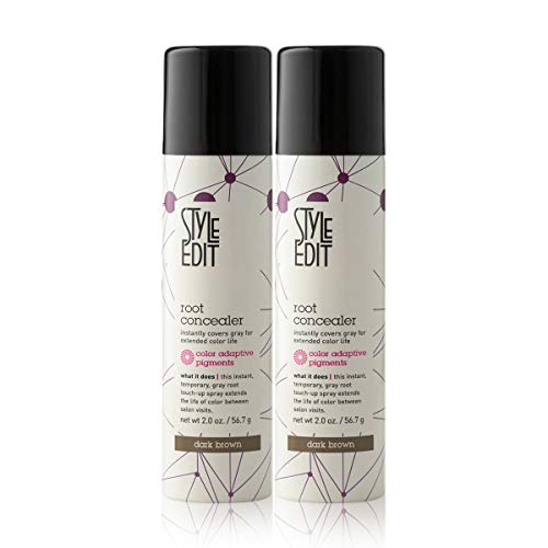 STYLE EDIT Root Concealer Touch Up Spray (Dark Brown)