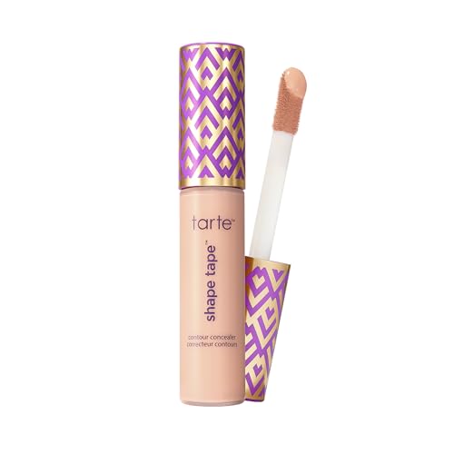 tarte shape tape concealer  Full-Coverage, Matte Finish for Under Eye, Dark Circles, Fine Lines, Redness & Discoloration, Longwear, Dermatologist-Tested, Vegan, Cruelty-Free