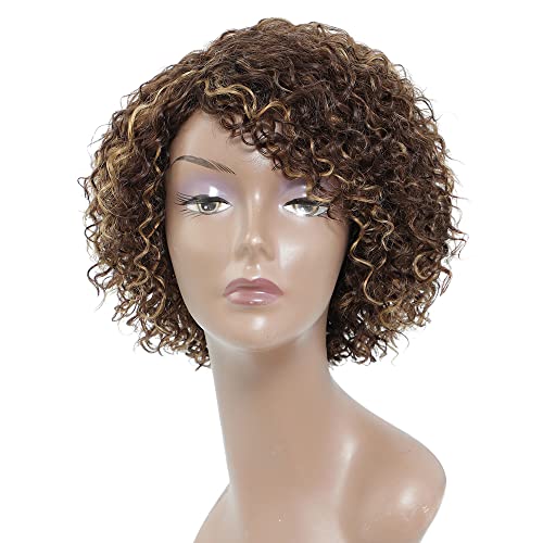 HUA Short Curly Wig