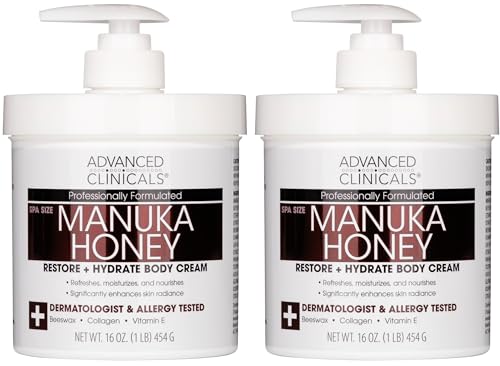 Advanced Clinicals Manuka Honey Body Cream