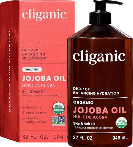 Cliganic Organic Jojoba Oil 32 oz