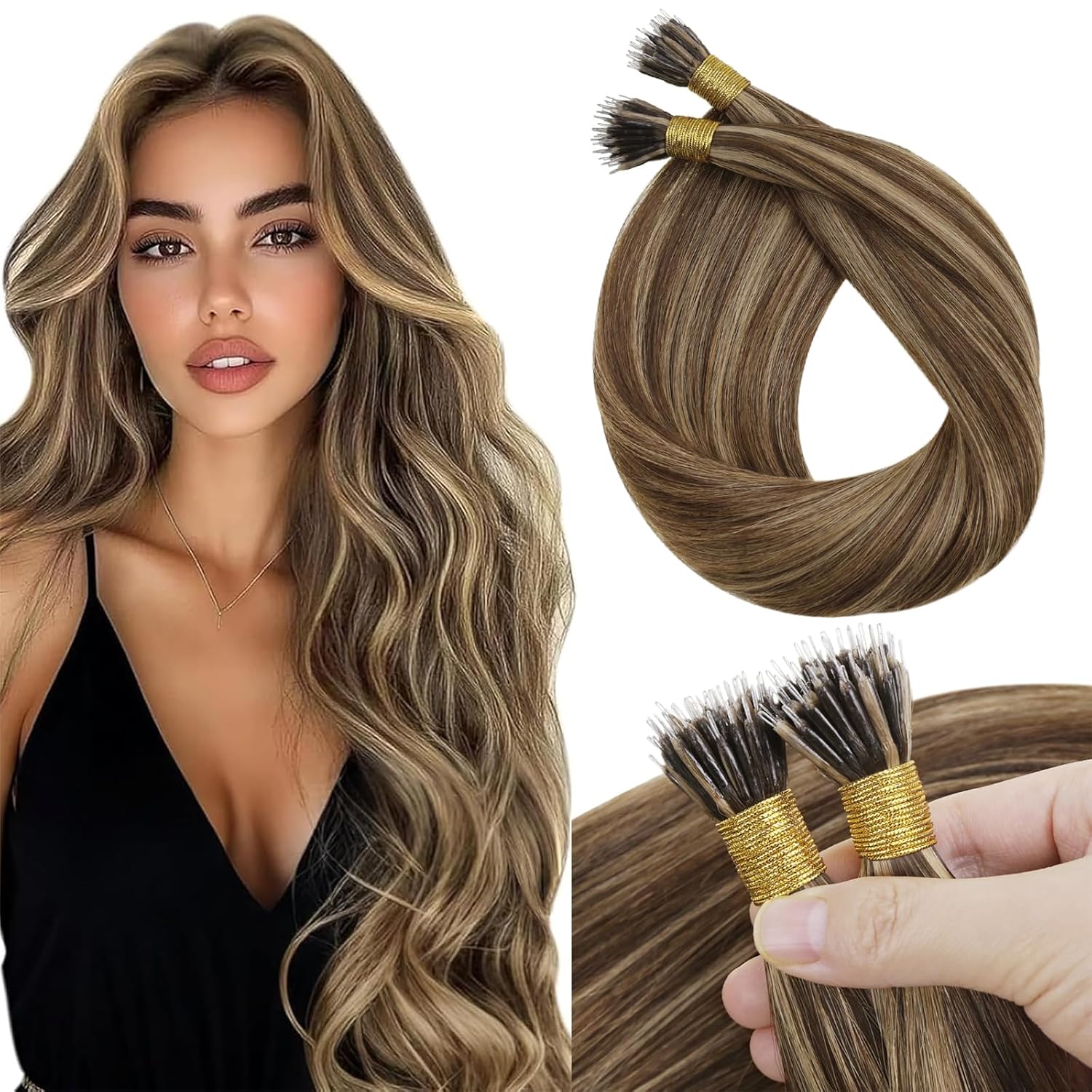 Sunny Hair Nano Bead Extensions