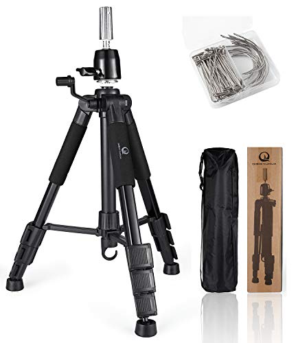 QISHI YUHUA Wig Stand Tripod
