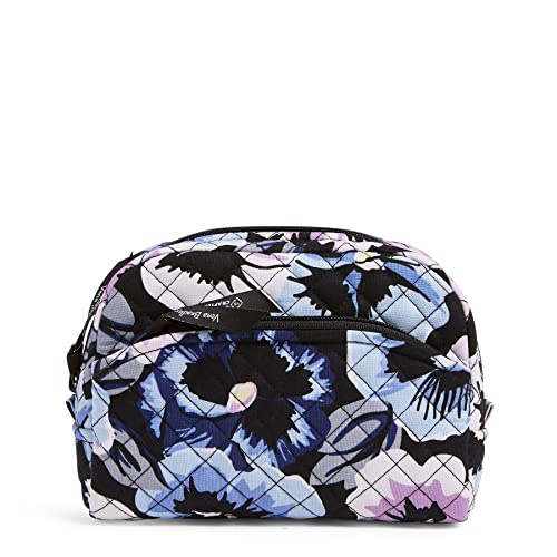 Vera Bradley Women's Cotton Medium Cosmetic Makeup Organizer Bag