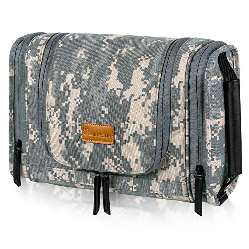 MIRASON Hanging Toiletry Bag (Black)