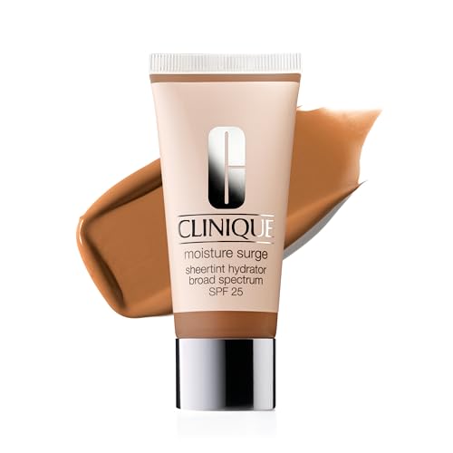 Clinique Moisture Surge Sheertint Hydrator Hydrating Tinted Moisturizer Broad Spectrum SPF 25 With Hyaluronic Acid + Aloe Water For All Skin Types | Sheer Coverage, Natural Finish