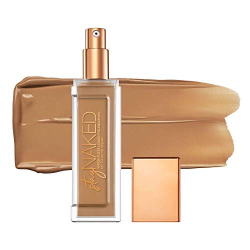 Urban Decay Stay Naked Weightless Liquid Foundation, Waterproof Face Makeup, Buildable Medium Coverage with No Caking, Real-Skin Matte Finish, Lasts Up to 24 Hours, Vegan, Cruelty-free - 1 fl oz