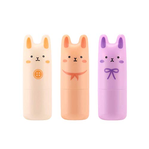 TONYMOLY Pocket Bunny Bar Women Perfume Stick, Fragrance Solid Stick Perfume for Women, Citrus, Bergamont, Rose Scented, Travel Size
