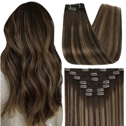 Full Shine 12" Balayage (Dark→Ash)