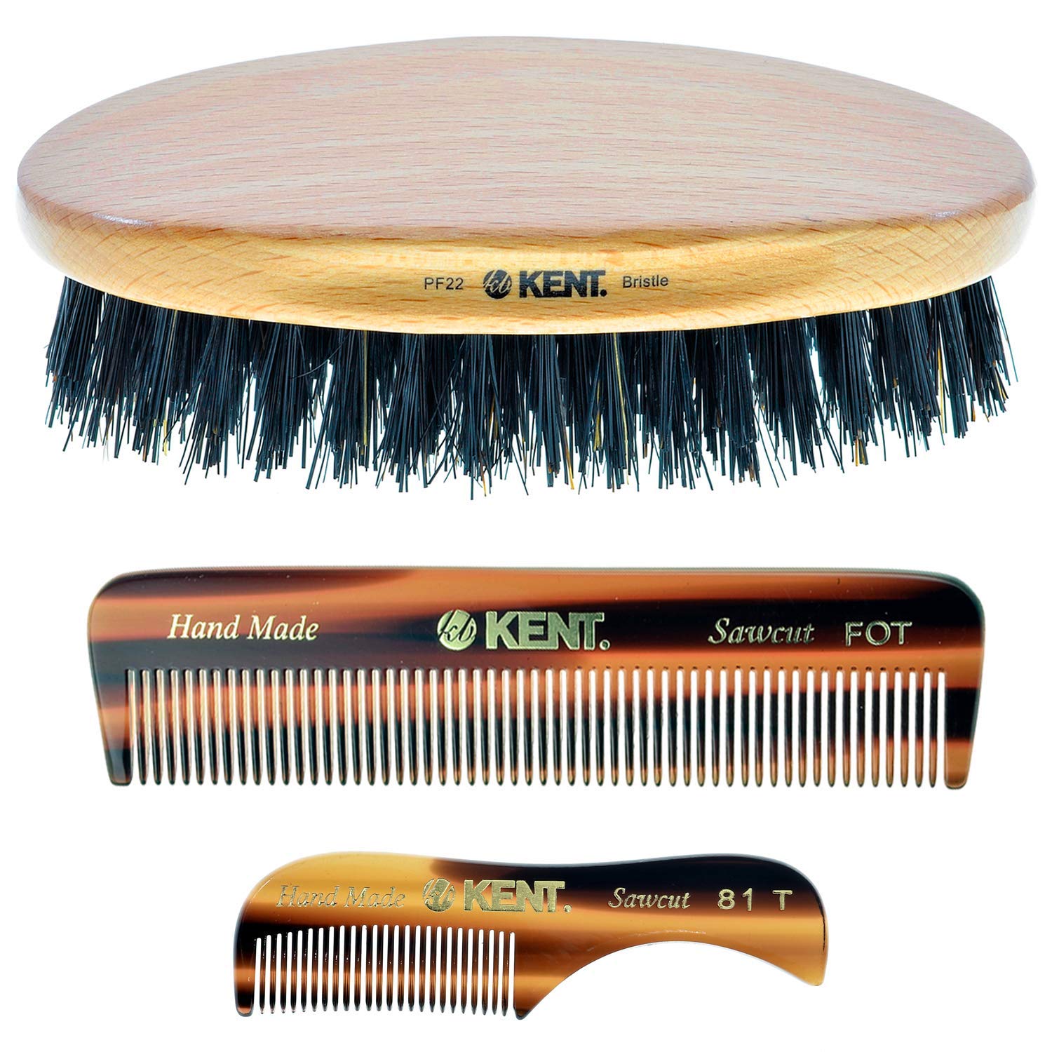 KENT Set of 3 Beard & Mustache Kit