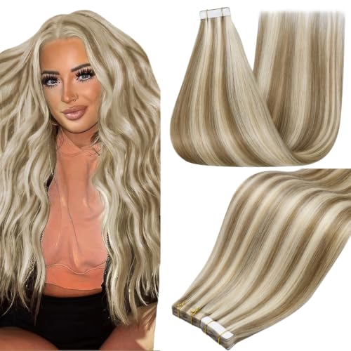 Full Shine Blonde Tape in Hair Extensions