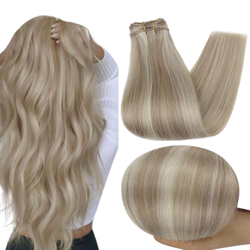 Full Shine Sew In Extensions Real Human Hair Weft #16P22