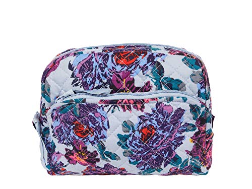 Vera Bradley Women's Cotton Medium Cosmetic Organizer Makeup Bag