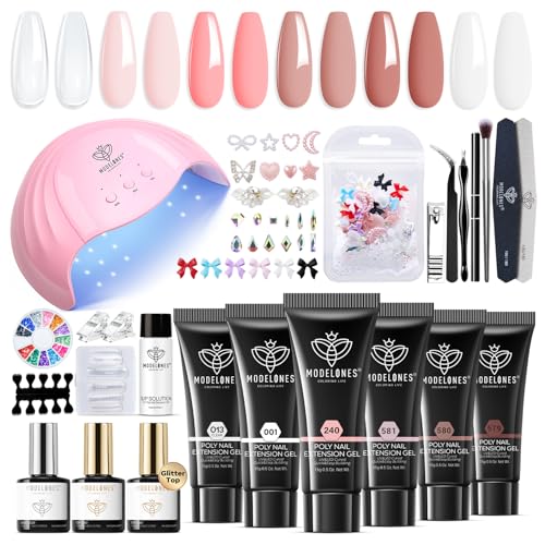Modelones Poly Extension Gel Nail Kit