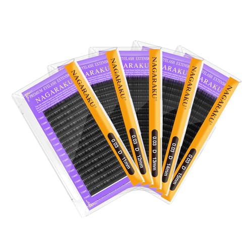NAGARAKU 0.03mm D Faux Mink Trays