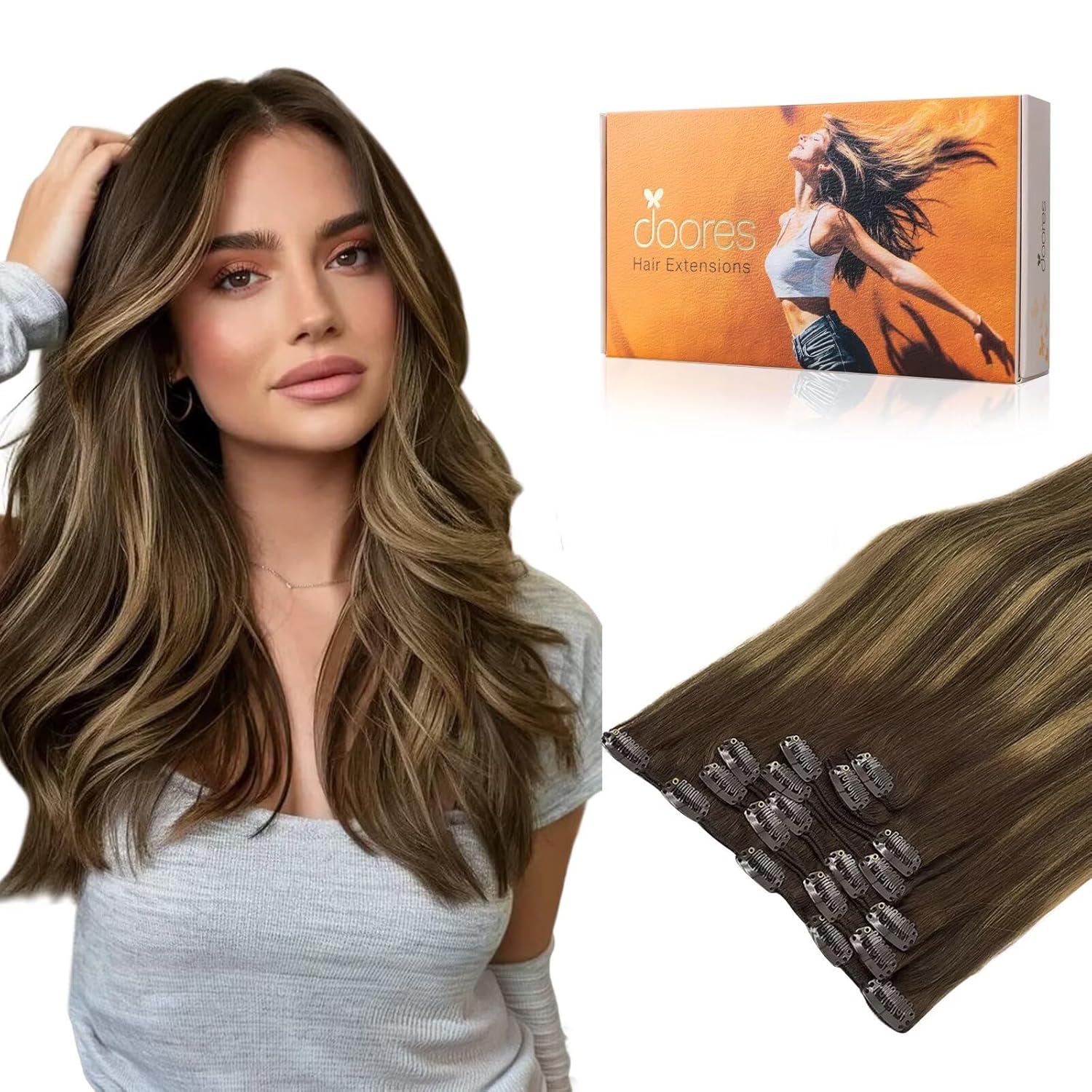 DOORES 20" Chocolate-Caramel