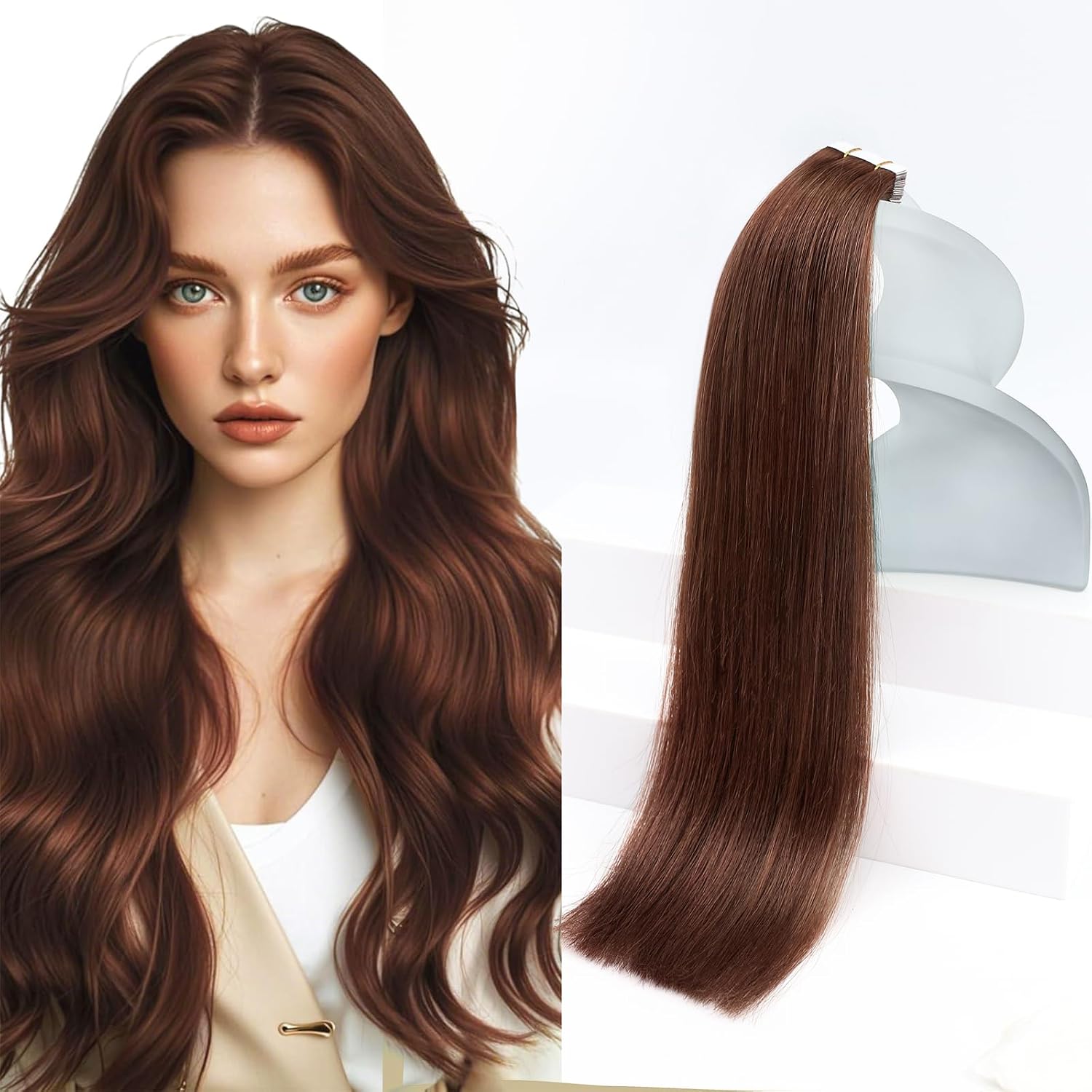 Sunny Hair — Auburn Brown 20"