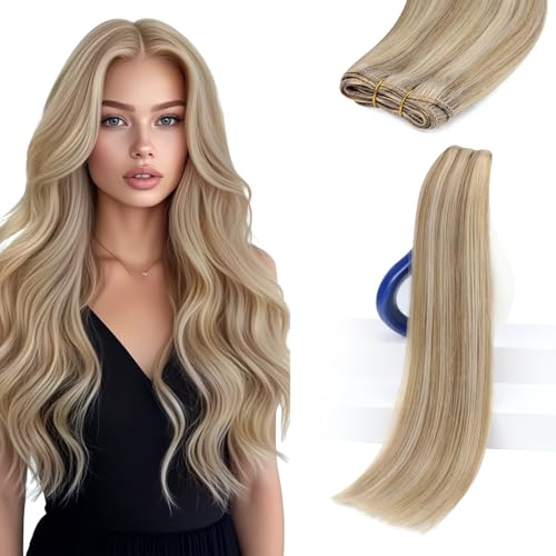 Sunny Hair Sew in Weft Extensions Blonde
