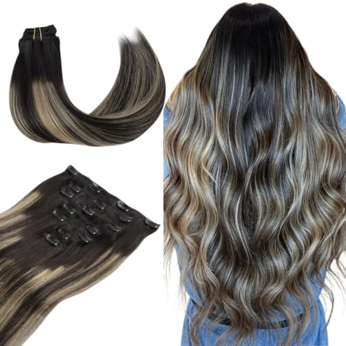 WENNALIFE 22" Natural Black to Light Blonde