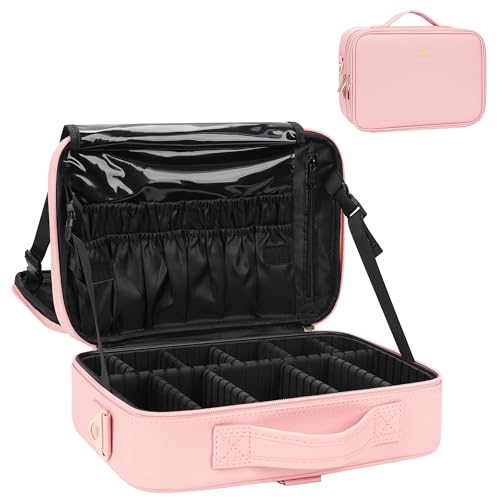 Relavel Travel Makeup Train Case