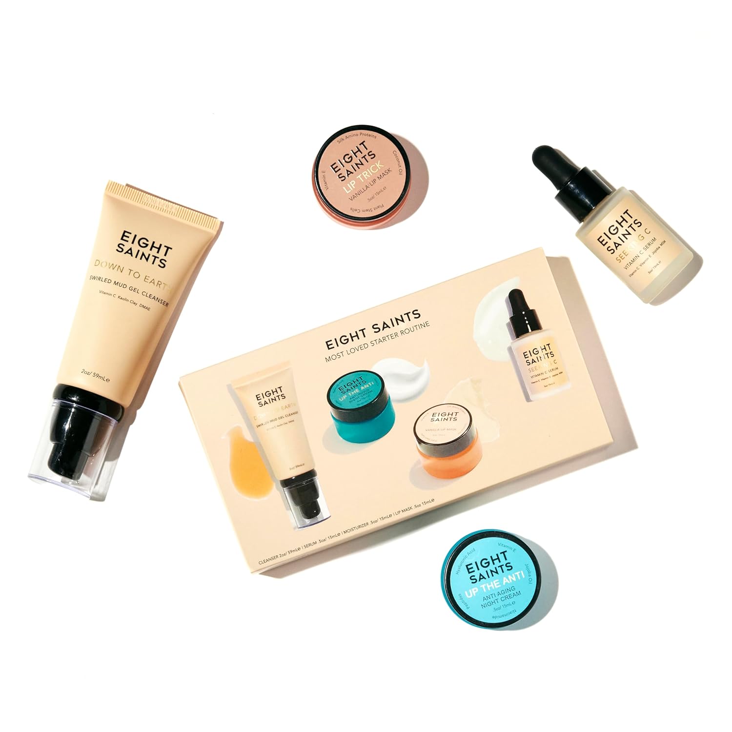 Eight Saints Most Loved Skincare Set