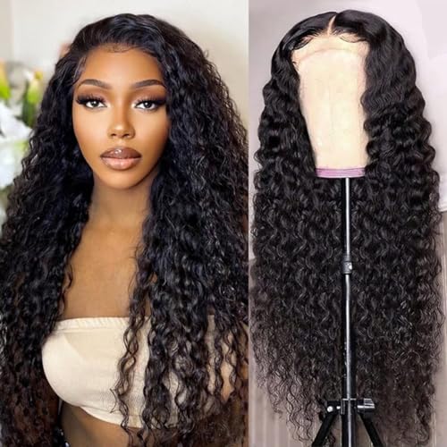 Deep Wave Lace Front Wig (Jasperel)