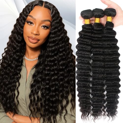 12A Brazilian Virgin Hair Pineapple Deep Wave 3 Bundles 20"