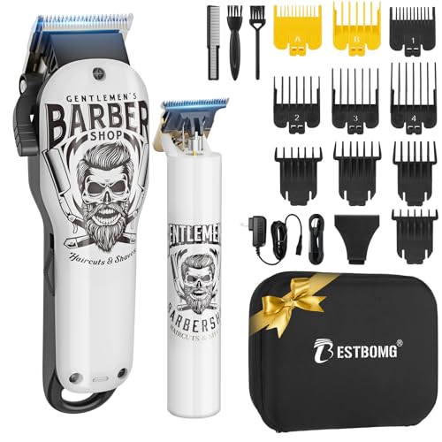 BESTBOMG Hair Clippers & Trimmer Set