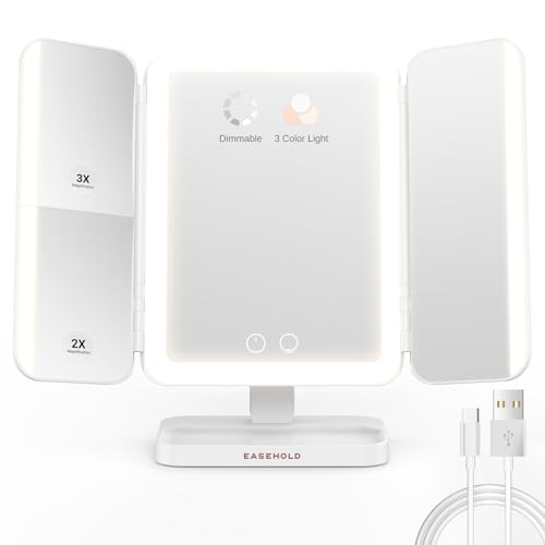 EASEHOLD Makeup Mirror with Lights
