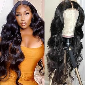 IUPin 28" Body Wave Lace Front Wig