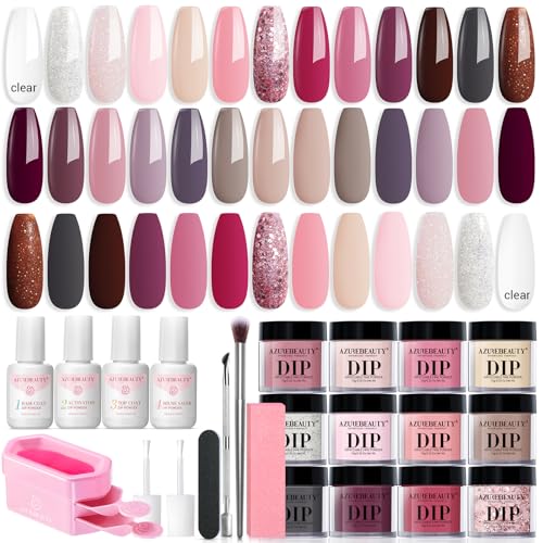 AZUREBEAUTY 31 Pcs Dip Powder Kit (Budget)