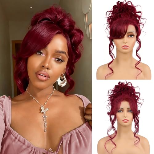 IUPin 13x4 Lace Front Wigs Human Hair 24 Inch Lace Front Wigs Pre Plucked with Baby Hair 180% Density Glueless Human Hair Wigs for Black Women HD Transparent Lace Frontal Wigs Natural Black