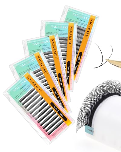 NAGARAKU 5 Trays yy D curl 9–13mm