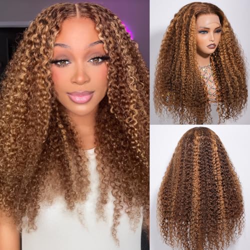 CYNOSURE 16 Inch Highlight Ombre Curly Wig