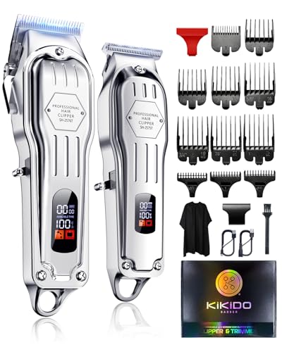 KIKIDO Hair Clippers Professional Cordless