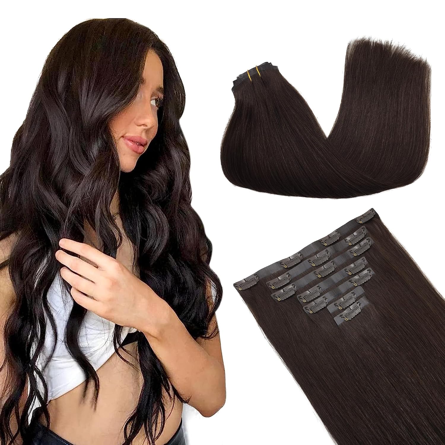 GOO GOO 22" 150g Remy (Light Brown)