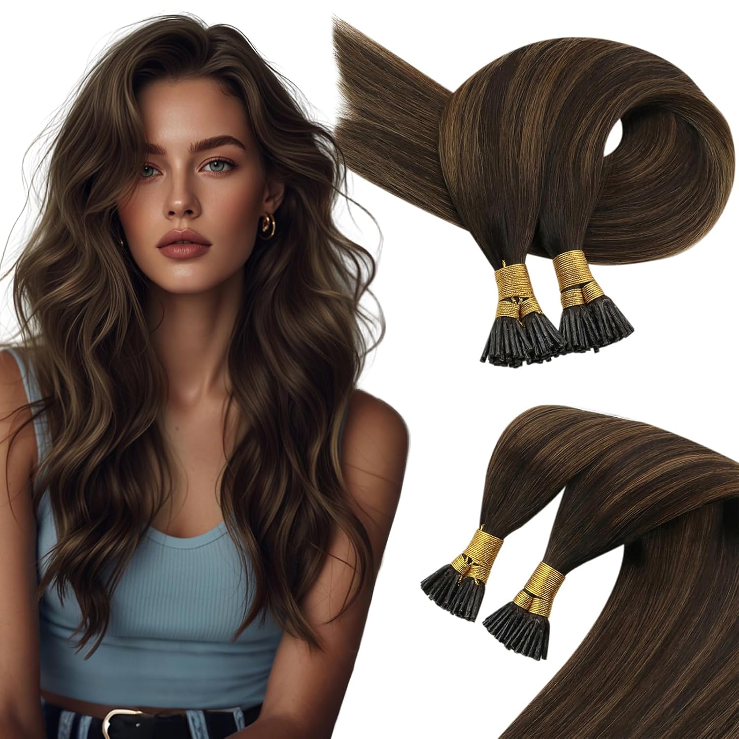 Sunny Hair I Tip Hair Extensions 20in