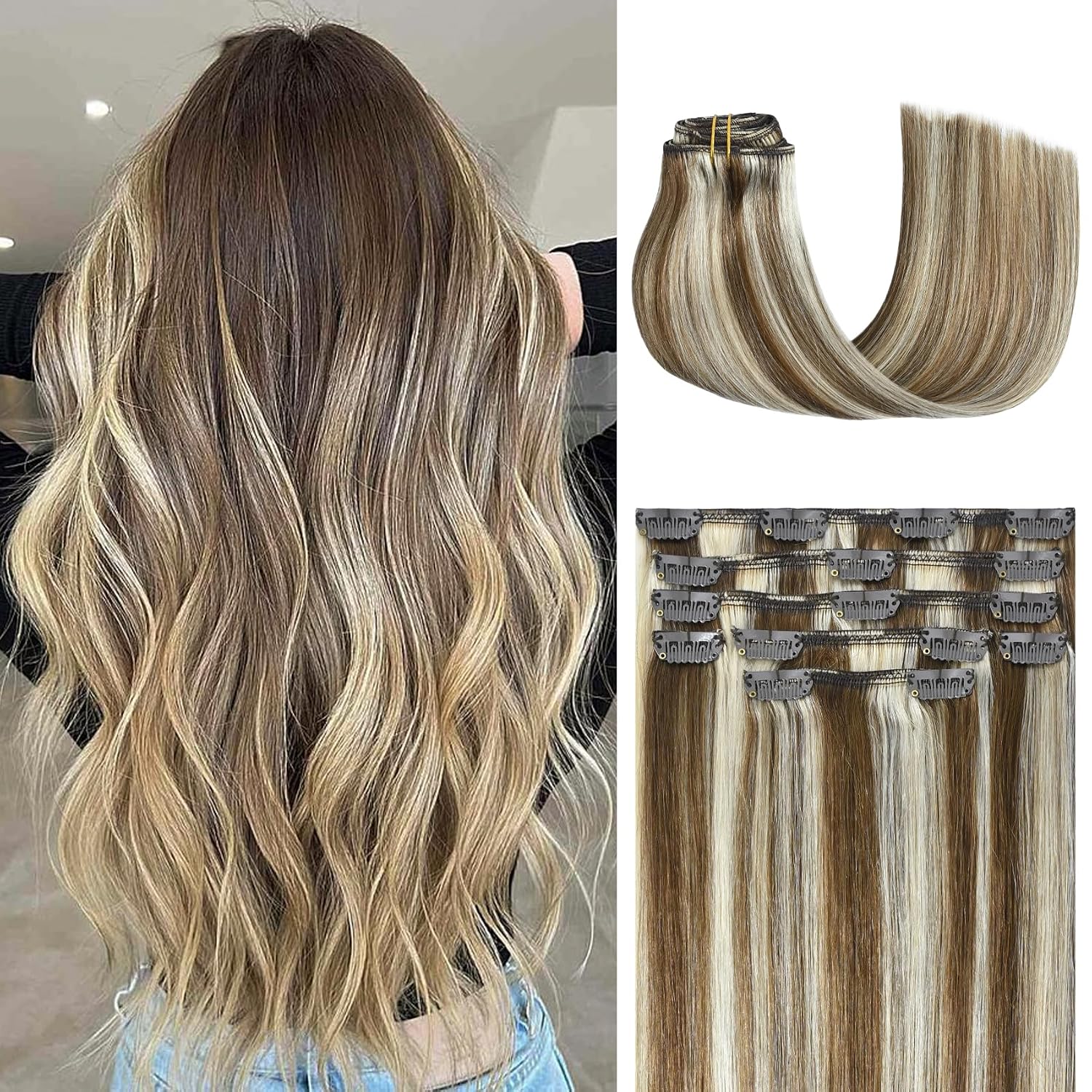 Honsoo Clip-In Extensions (18")