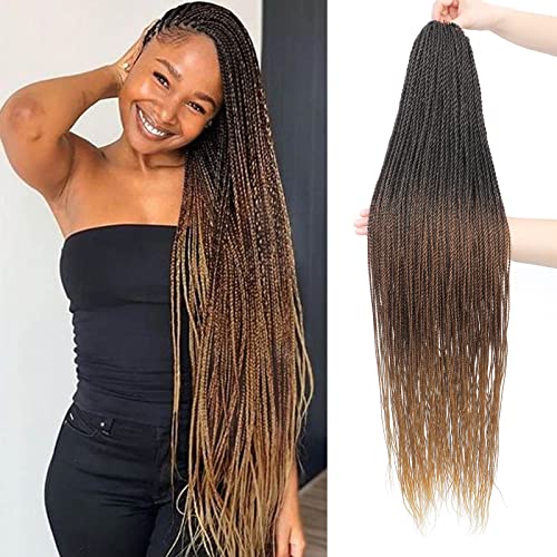 NAYOO Ombre Crochet Hair 34 Inch