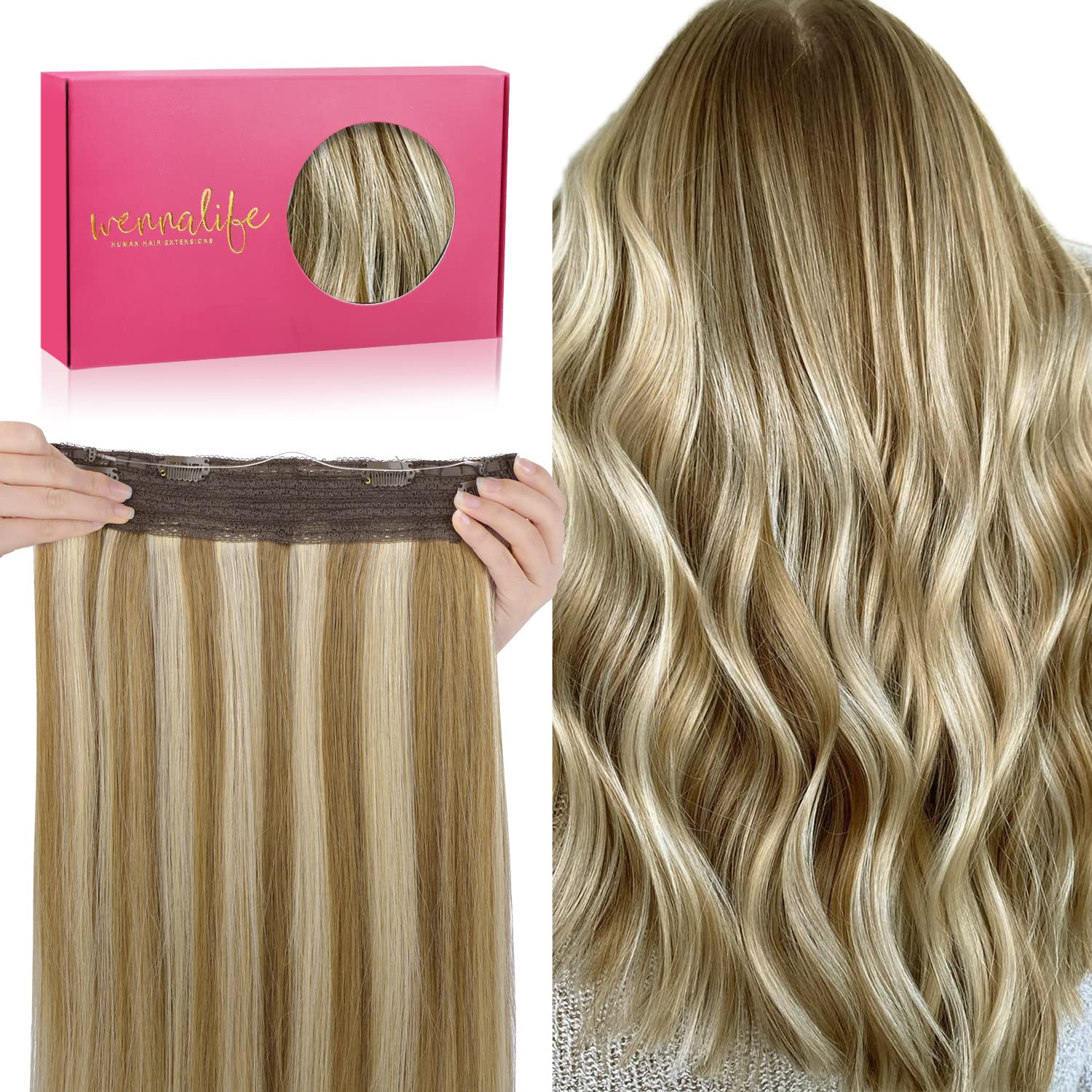 WENNALIFE 16" Ash Brown Highlighted
